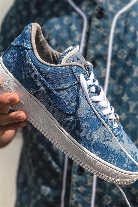 nike air force 1 supreme x louis vuitton